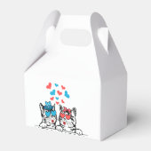 あなたは私のニャーニャーカップル猫バレンタインデー フェイバーボックス (裏面サイド)