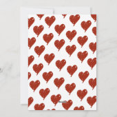 あなたは私のハウに寄り添うユー 愛のカード シーズンカード (裏面)