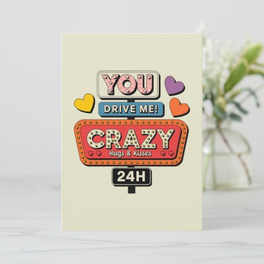 あなたは私のハグ熱狂するとキスの愛を駆動 シーズンカード (スタンド正面)