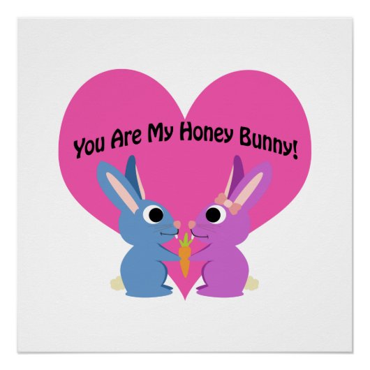 あなたは私のハニーバニー！ ポスター (正面)