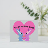 あなたは私のハニーバニー! ポストカード (スタンド正面)