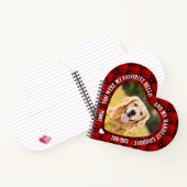 あなたは私のハローペお気に入りのット記念写真のクリスマスだった ノートブック (内部)