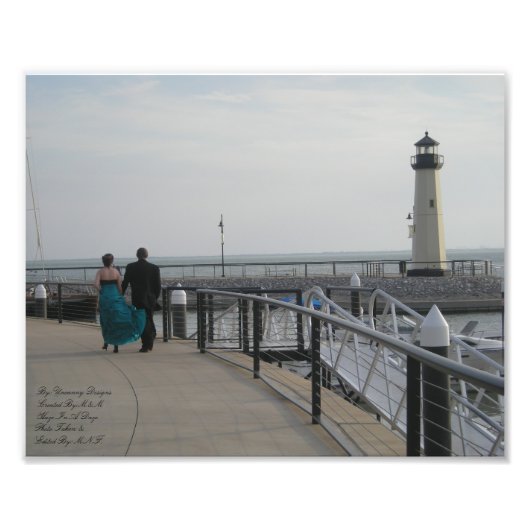 あなたは私のハンドライトハウスカラー写真コダックを保持 フォトプリント (正面)