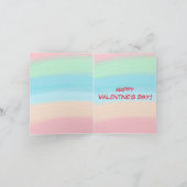 あなたは私のハートの人気のワンちゃん バレンタイン シーズンカード (内部)