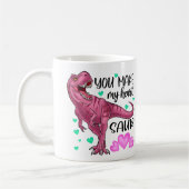あなたは私のハートを作るバレンタインデー コーヒーマグカップ (左)