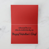 あなたは私のハートを作る シーズンカード (内部)