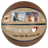 あなたは私のハートを取るゲーム2写真Valentin バスケットボール (正面)