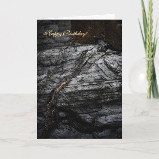 あなたは私のハートを溶走かして、金ゴールドの川で カード (正面)