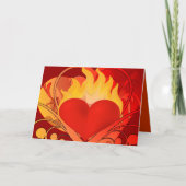 あなたは私のハートを燃やす –  シーズンカード (正面)