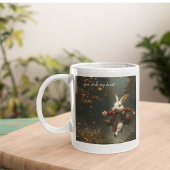 あなたは私のハートを盗んだ、ハート泥棒バニー コーヒーマグカップ