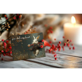 あなたは私のハートを盗んだ、ハート泥棒バニー ポストカード