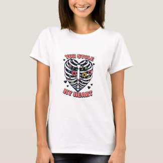 あなたは私のハートを盗んだ Tシャツ
