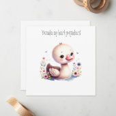 あなたは私のハートを行くQuackersグリーティングカード ノートカード (正面/裏面インサイチュ)