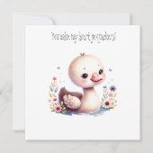 あなたは私のハートを行くQuackersグリーティングカード ノートカード (正面)