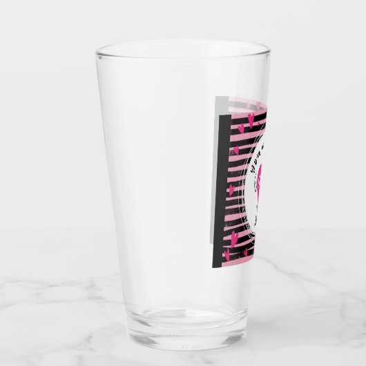 あなたは私のハートジャンプを作る、バレンタインデー タンブラーグラス (右)