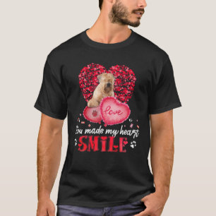 あなたは私のハートスマイルを柔らかくコートしたホイートテリーにする Tシャツ