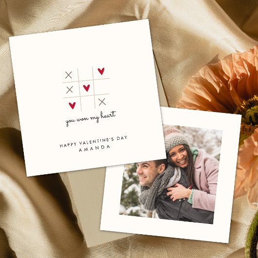 あなたは私のハートタックバレンタインデーのカードを獲得した 招待状