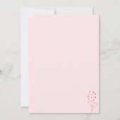 あなたは私のハートバレンタインデーのギフトカードを獲得 招待状 (裏面)