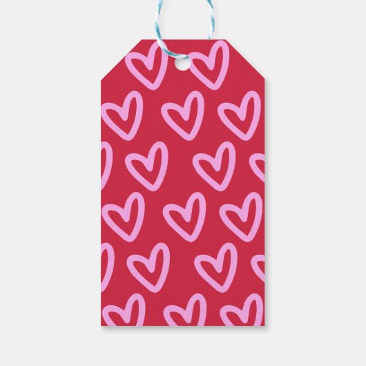 あなたは私のハートバレンタインデーの贈り物ラベルを溶かす ギフトタグ (裏面)