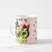 あなたは私のハートバレンタインデーを盗んだ コーヒーマグカップ (正面左)