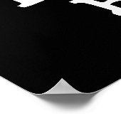 あなたは私のハートビーおもしろいトベギープンダークBG ポスター (角)