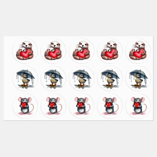 あなたは私のハートラベルを持っている ラベル (シート)