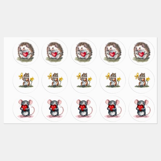 あなたは私のハートラベルを持っている ラベル (シート)