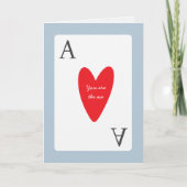 あなたは私のハート愛のエース シーズンカード (正面)