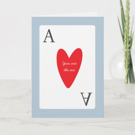 あなたは私のハート愛のエース シーズンカード (正面)