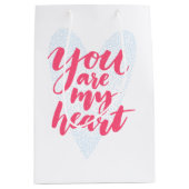 あなたは私のハート ミディアムペーパーバッグ (正面)