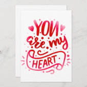 「あなたは私のハート：愛のカード」 シーズンカード (正面/裏面)