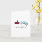 あなたは私のハートPingノートカードを作る カード (黄色い花)