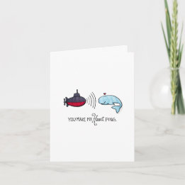 あなたは私のハートPingノートカードを作る カード