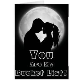 あなたは私のバケットリストだ！あなたのカスタム文字で