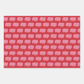 あなたは私のバターハーフ – パニーバレンタインのラッピング ラッピングペーパーシート