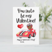 あなたは私のバレンタインのクラスカードになる サンキューカード (スタンド正面)