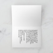 あなたは私のバレンタインデーのカードのイチゴの愛のカードになる サンキューカード (内部)