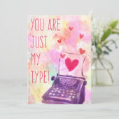 あなたは私のバレンタインデーカードにすぎない シーズンカード (スタンド正面)