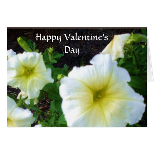 あなたは私のバレンタイン美しいカード (正面横)