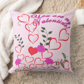 あなたは私のバレンタイン クッション (ブランケット)