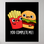 あなたは私のバーガーフおもしろいァイズプンダークBGを完了 ポスター (正面)
