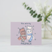 あなたは私のパルパカはがきです ポストカード (スタンド正面)