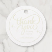 あなたは私のパーティーに参加してくれてありがとう フェイバータグ (裏面)