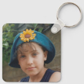 あなたは私のヒーローGrandad写真の赤を追加 キーホルダー (裏面)