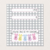 あなたは私のピープスお気に入りのグディーのバッグのトップ 名刺 (外部フラット)