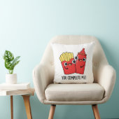 あなたは私のフライアーおもしろいスKetchupパンを完成させる クッション (椅子)