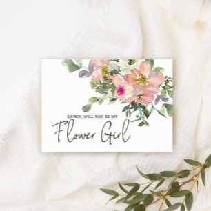 あなたは私のフラワーガール エッグシェルとブッシュになる？