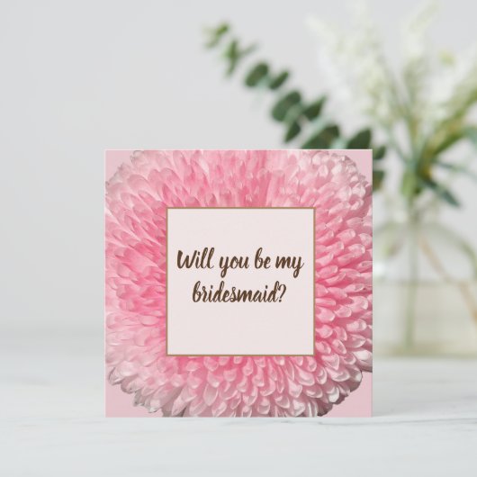 あなたは私のフローエルギルカードになってくれますか? 招待状 (スタンド正面)