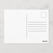 あなたは私のブハロウィーンかわいい幽霊かわいい ポストカード (裏面)