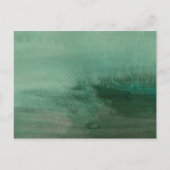 あなたは私のブリーズメイドアイボリーホワイトシックなフローラ インビテーションポストカード (裏面)